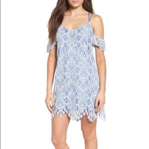 Strappy Lace Cold Shoulder Dress from Nordstrom